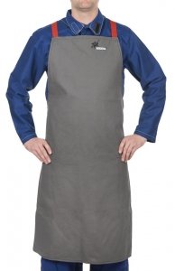WELDAS-38-4336 Arc Knight® fartuch spawalniczy, wysokiej odporności trudnopalna bawełna 520 gr./m2 (91 cm/60cm) dł x szer