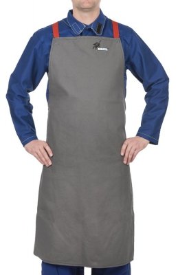 WELDAS-38-4336 Arc Knight® fartuch spawalniczy, wysokiej odporności trudnopalna bawełna 520 gr./m2 (91 cm/60cm) dł x szer