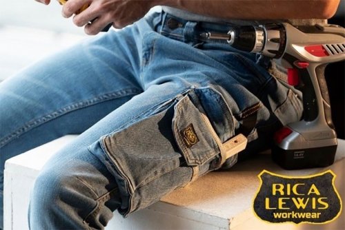RICA LEWIS JOB stone washed