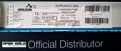 Elektroda SUPRANOX 308 L 2,5x300 (1,7 kg)