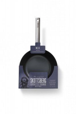 Skottsberg Patelnia WOK ze stali węglowej 24 cm