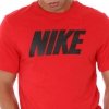 Nike t-shirt męski czerwony Nsw Tee Icon Block DC5092-657
