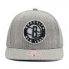 Mitchell & Ness czapka z daszkiem NBA Brooklyn Nets Team Logo High Crown 6 Panel Classic Red Snapback HHSS3272-BNEYYPPPGYHT