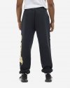 Mitchell & Ness spodnie dresowe męskie czarne NBA Champ City Fleece Bottoms Los Angeles Lakers PSWP3253-LALYYPPPBLCK