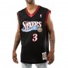 Mitchell & Ness koszulka męska Philadelphia 76ERS NBA Swingman Jersey Allen Iverson #3 SMJYGS18201-P76BLCK00AIV