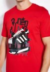Adidas Originals t-shirt męski czerwony Ab9562