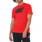 Nike t-shirt męski czerwony Nsw Tee Icon Block DC5092-657