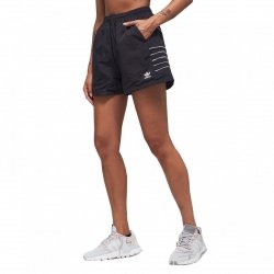 Adidas Originals czarne spodenki damskie Adicolor Large Logo Shorts GD2423