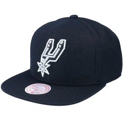Mitchell & Ness czapka z daszkiem bejsbolówka NBA San Antonio Spurs Team Ground 2.0 Snapback Spurs HHSS3256-SASYYPPPBLCK