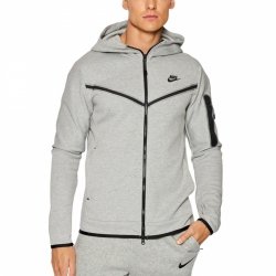 Nike bluza męska z kapturem Tech Fleece Lightweight Hood CU4489-063
