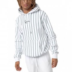Karl Kani bluza męska z kapturem KK Small Signature Pinstripe Hoodie 6028199