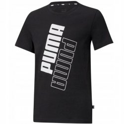 Puma t-shirt czarny Power Logo Tee 589302-01