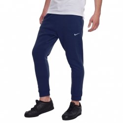Nike spodnie dresowe męskie granatowe Fleece Swoosh Joggers 826431-410