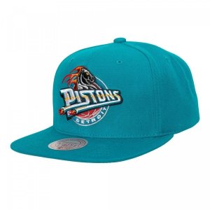 Mitchell & Ness czapka z daszkiem NBA Detroit Pistons Team Ground 2.0 Snapback Hwc Pistons HHSS3258-DPIYYPPPTEA<br />L 