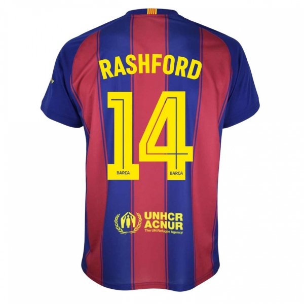 FC Barcelona Rashford komplet koszulka spodenki junior box 2025/26 BC19ERA