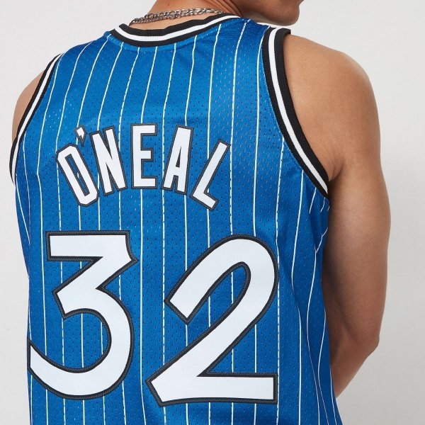 Mitchell &amp; Ness koszulka męska Orlando Magic NBA Swingman Road Jersey Magic 94 Shaquille O'Neal SMJYGS18193-OMAROYA94SON