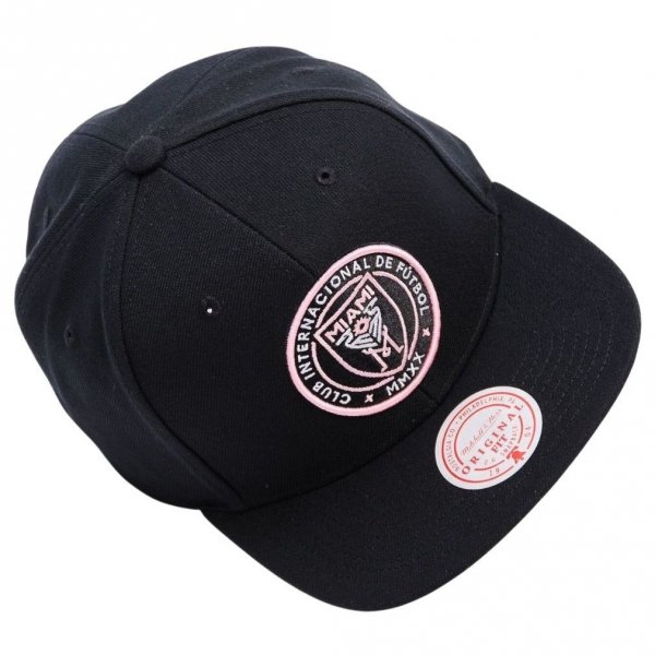 Mitchell &amp; Ness czapka z daszkiem Snapback NBA Inter Miami 6HSSDHS8445-IMCBLCK