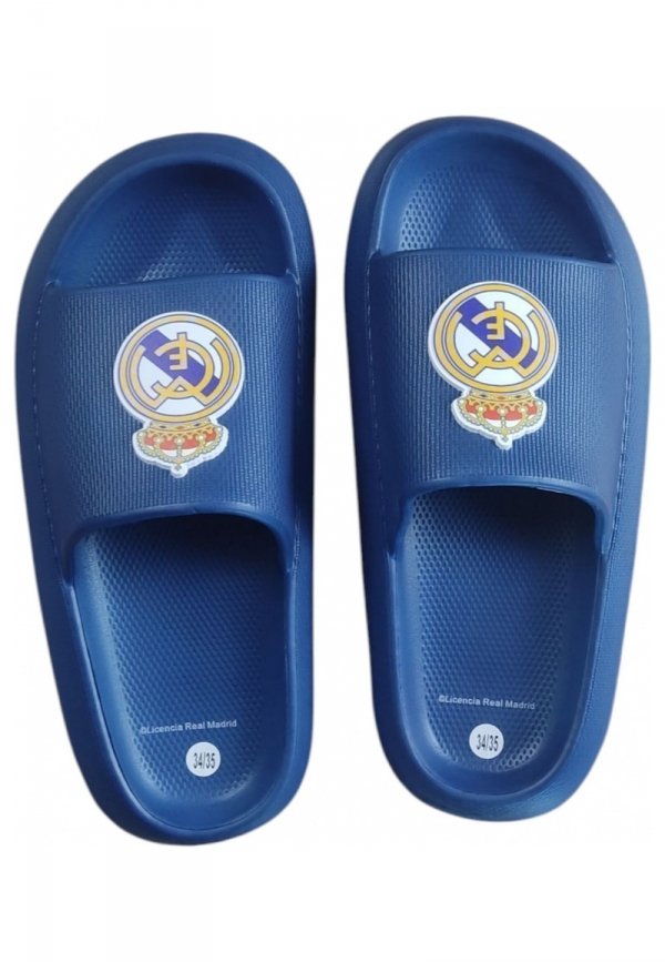 Real Madryt klapki junior beach pool flip flops blue EVA 2300006820N