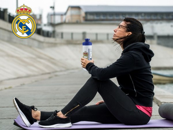 Real Madryt butelka aluminiowa 550ml B92-23RM