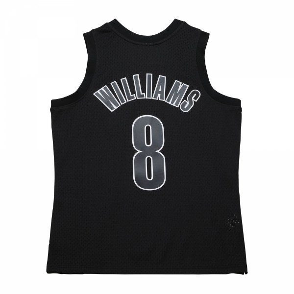 Mitchell &amp; Ness koszulka męska NBA Swingman Brooklyn Nets Deron Williams SMJY6513-BNE12DWMBLCK
