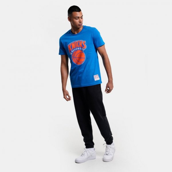 Mitchell &amp; Ness t-shirt NBA Team Logo Tee New York Knicks BMTRINTL1051-NYKROYA