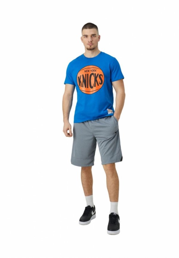 Mitchell &amp; Ness t-shirt NBA New York Knicks Team Logo Tee BMTRINTL1268-NYKROYA