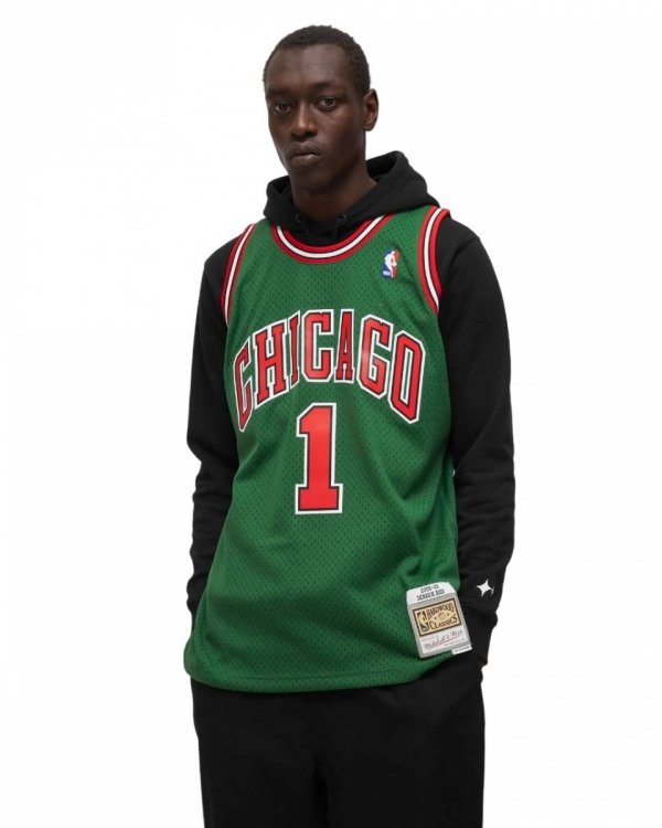 Mitchell &amp; Ness koszulka męska NBA Swingman Chicago Bulls Derrick Rose SMJYCP19241-CBUDKGN08DRS