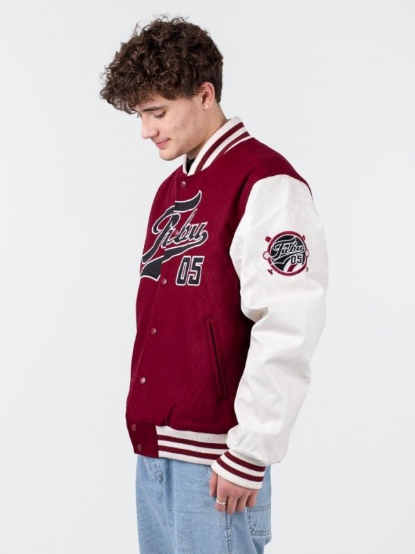 Fubu kurtka męska Bomberka wiosenna Varsity Block College Jacket 6075112