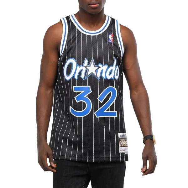 Mitchell &amp; Ness koszulka męska Orlando Magic NBA Swingman Jersey Shaquille O'Neal #32 SMJYGS18191-OMABLCK94SON