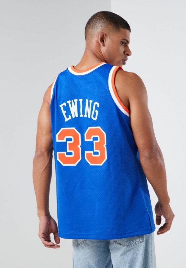 Mitchell &amp; Ness koszulka męska NBA Swingman New York Knicks Patric Ewing SMJYGS18186-NYKROYA91PEW