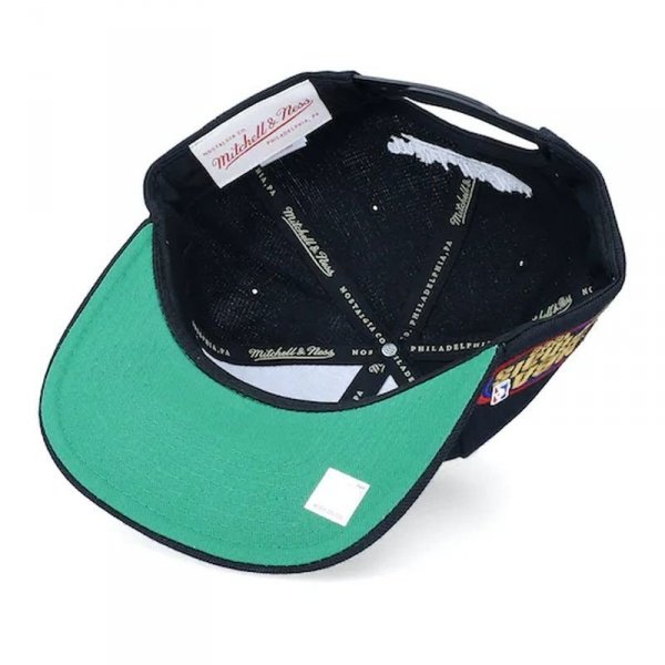 Mitchell &amp; Ness czapka z daszkiem NBA San Antonio Spurs Top Spot Snapback Hwc Spurs HHSS2976-SASYYPPPBLCK