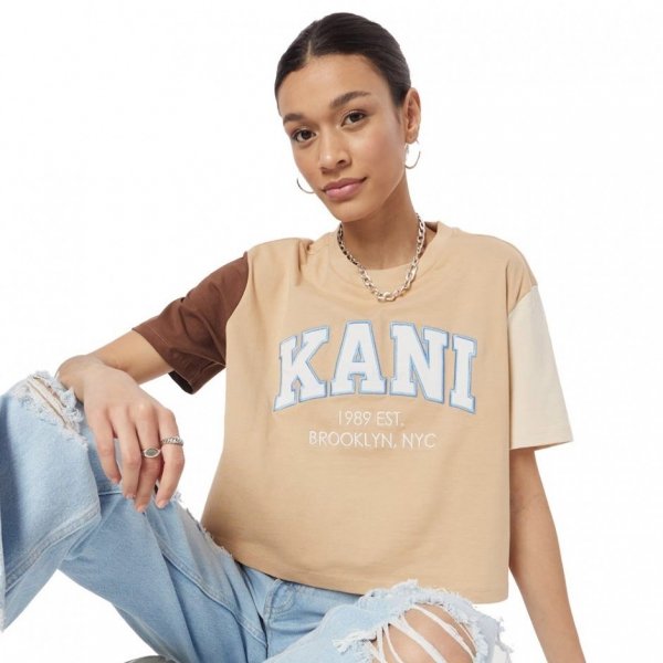 Karl Kani t-shirt Serif Crop Block Tee 6130858