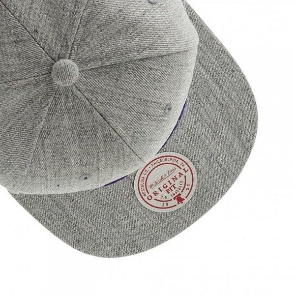 Mitchell &amp; Ness czapka z daszkiem NBA Los Angeles Lakers Team Logo High Crown 6 Panel Classic Red Snapback HHSS3272-LALYYPPPGYHT