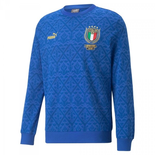 Puma bluza męska Reprezentacji Włoch Figc Graphic Winner Sweat Team 769994-01