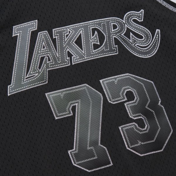 Mitchell &amp; Ness koszulka męska NBA Contrast 2K Swingman Jersey Lakers 1998 Dennis Rodman TFSM6784-LAL98DRDBLCK