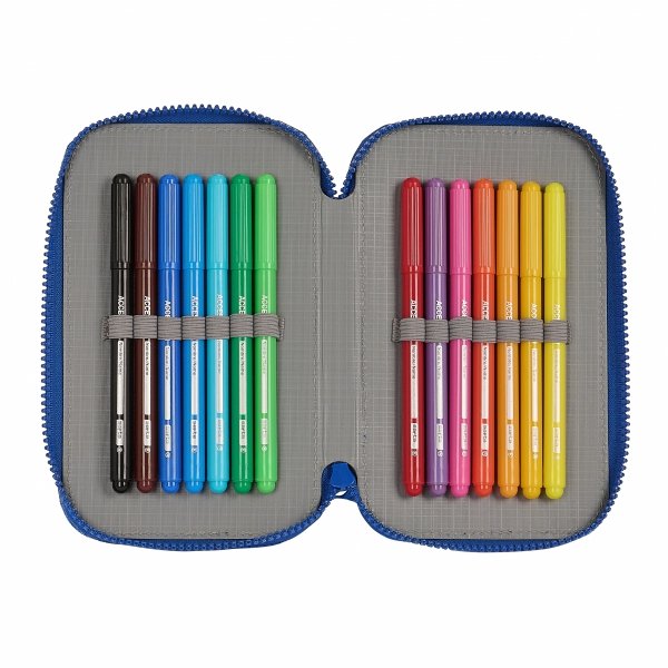 FC Barcelona piórnik z wyposażeniem 412326854