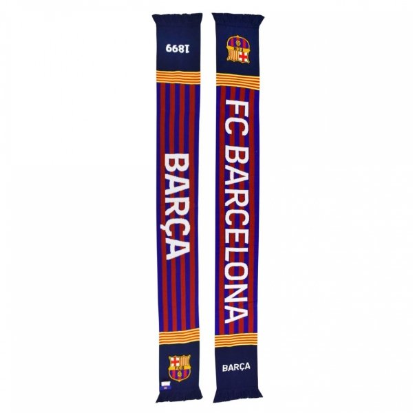FC Barcelona szalik kibica dwustronny Double Knitted Scarf N24 5004BUD17
