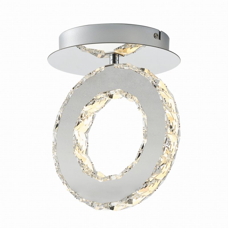 Kryształowa lampa sufitowa GIRONA w stylu glamour, LED 10W barwa ciepła- MX3713-1-3CT Zuma Line