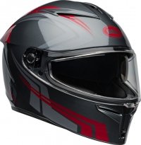 KASK BELL LITHIUM ECE6 JETSTREAM GRAY/CANDY RED M 