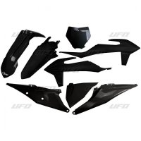 UFO KOMPLET PLASTIKÓW KTM SX/SXF '19-'22 KOLOR KOLOR CZARNY 