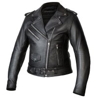 KURTKA SKÓRZANA OZONE RAMONES LADY BLACK DL 
