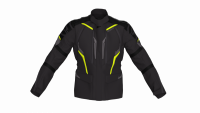 KURTKA TEKSTYLNA OZONE TOUR III BLACK/FLUO YELLOW 5XL 