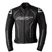 KURTKA SKÓRZANA RST S1 BLACK/BLACK/WHITE XL (2977) 