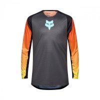 BLUZA FOX FLEXAIR GRID BLACK/ORANGE S 