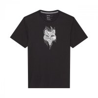 T-SHIRT FOX BARK TECH BLACK M 