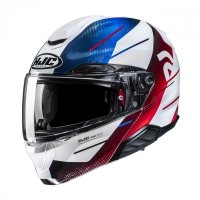 KASK HJC RPHA91 BLAT BLACK/WHITE/BLUE S 