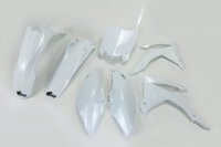 UFO KOMPLET PLASTIKÓW HONDA CRF 450 '13-'16, CRF 250R '14-'17 KOLOR BIAŁY 