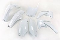 UFO KOMPLET PLASTIKÓW HONDA CRF 250R '11-'13; CRF 450 '11-'12 KOLOR BIAŁY 