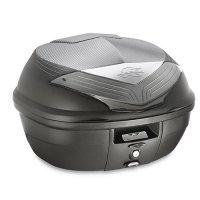 KAPPA KUFER CENTRALNY 35L MONOLOCK Z BIAŁYMI ODBLASKAMI ( ZAWIERA PŁYTĘ ) 