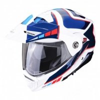 SCORPION KASK ADX-2 CAMINO PEARL WH-BL-RED 